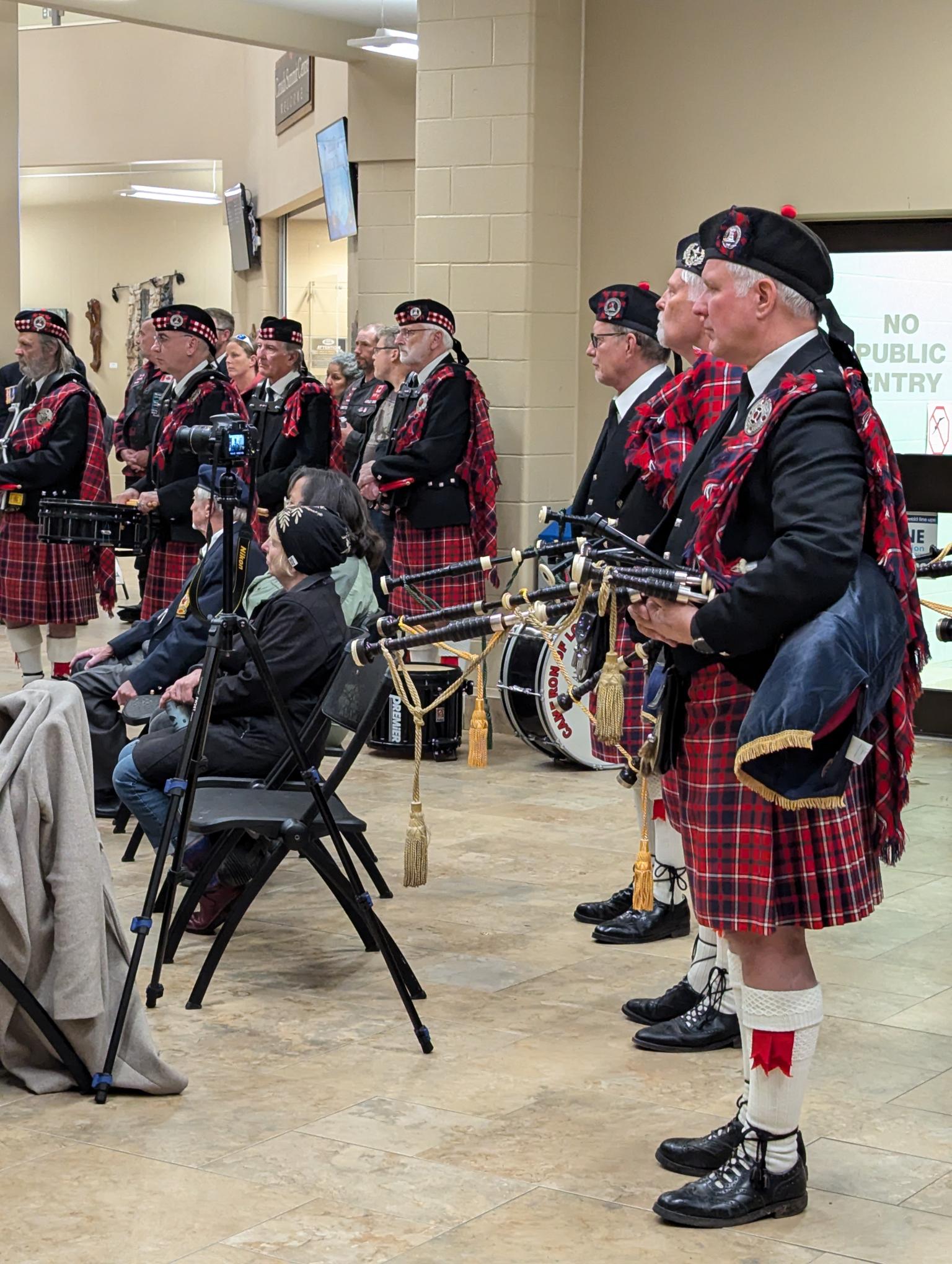 Cameron of Lochiel Pipes and Drums